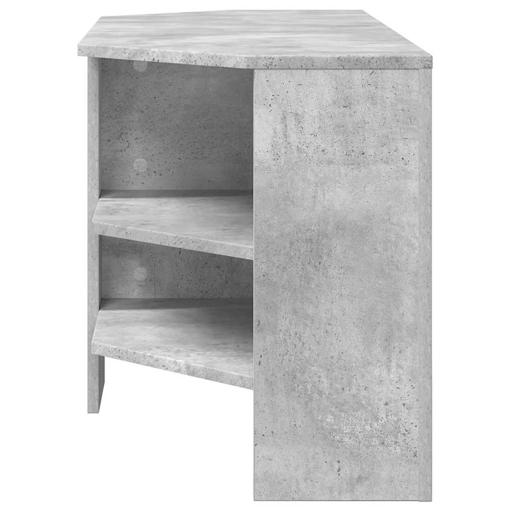 MobileTVAngolare 102 x 40,5 x 45 cm Grigio cemento