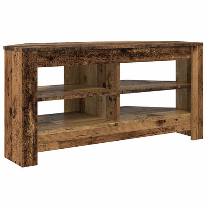 MobileTVAngolare 102 x 40,5 x 45 cm Legno vecchio