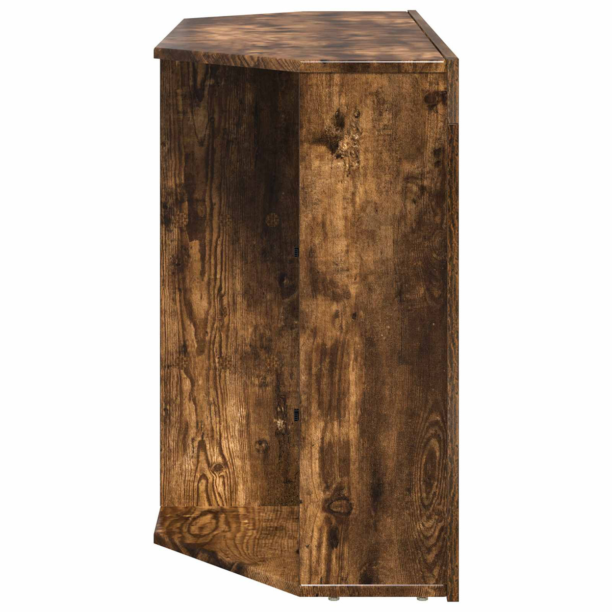 Mobile TV LED Angolare 100x40x68cm Rovere fumé | homemem39