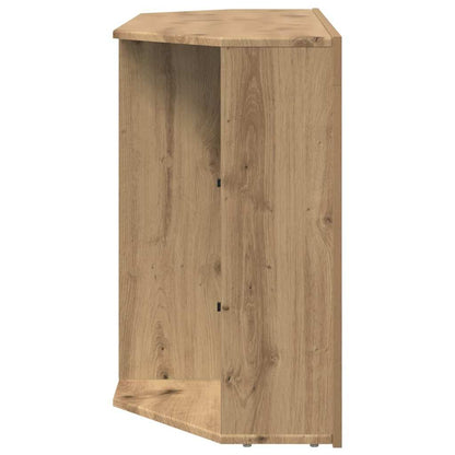 Mobile TV LED Angolare 100x40x68cm Rovere artigianale | homemem39