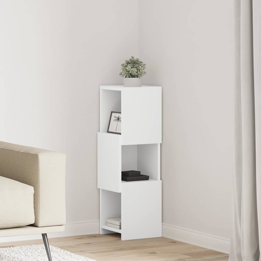 Mobile angolare 25,5x25x80cm Legno ingegnerizzato | homemem39