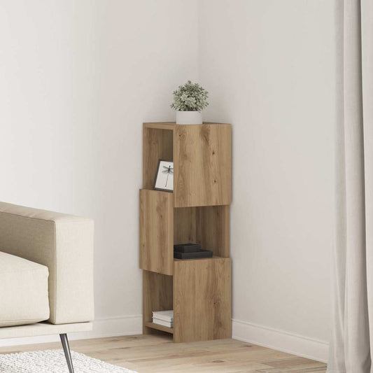 Mobile angolare 25,5x25x80cm Legno ingegnerizzato | homemem39