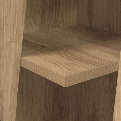 Mobile angolare Rovere artigianale 27,5x27x102cm | homemem39