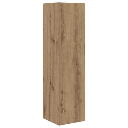 Mobile angolare Rovere artigianale 27,5x27x102cm | homemem39