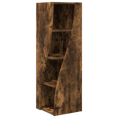 Mobile angolare Rovere fumé 32x32x102cm Legno multistrato | homemem39