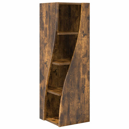 Mobile angolare Rovere fumé 32x32x102cm Legno multistrato