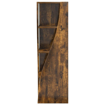 Mobile angolare Rovere fumé 32x32x102cm Legno multistrato