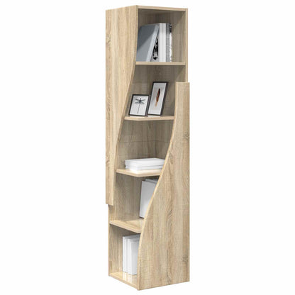 Mobile angolare 32x32x140cm Legno ingegnerizzato Rovere Sonoma | homemem39