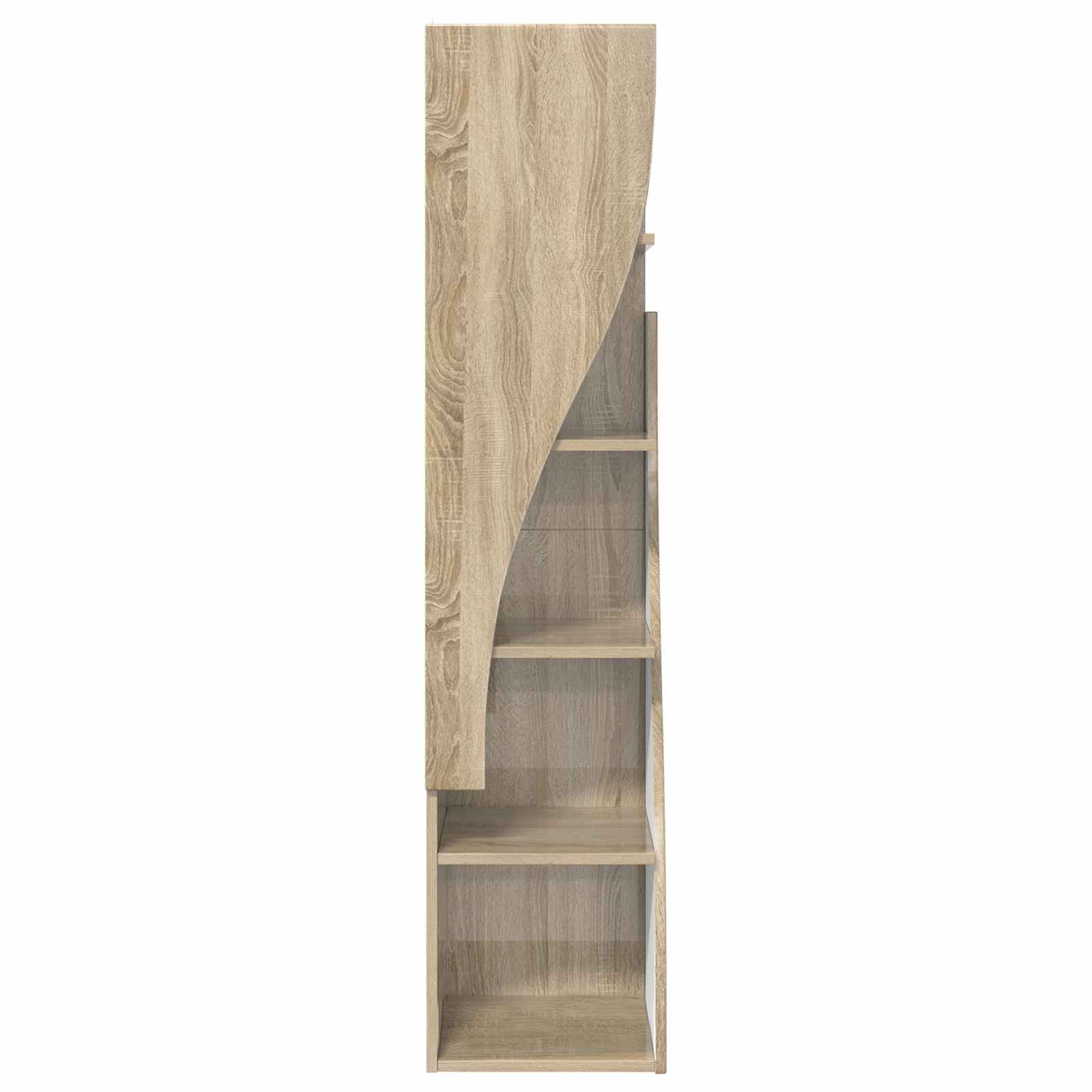 Mobile angolare 32x32x140cm Legno ingegnerizzato Rovere Sonoma | homemem39