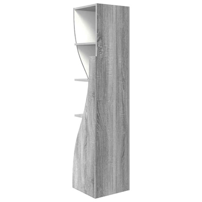 Mobile angolare 32x32x140cm Legno ingegnerizzato Grigio Sonoma | homemem39