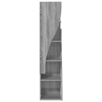 Mobile angolare 32x32x140cm Legno ingegnerizzato Grigio Sonoma | homemem39