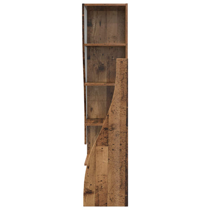 Mobile angolare 32x32x140cm Legno ingegnerizzato Legno vecchio | homemem39