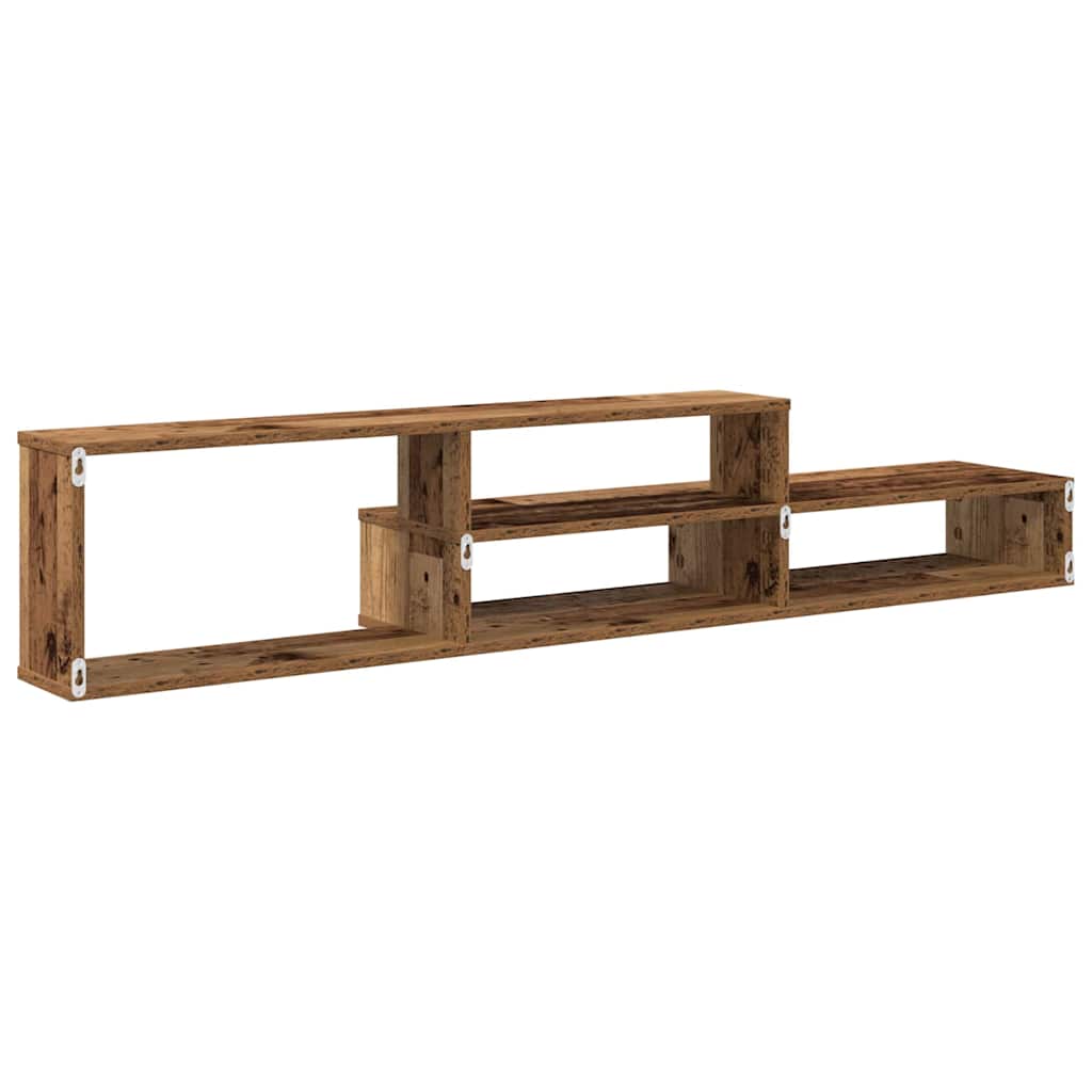 SupportoperTVaparete 150x25x28,5cm Legno multistrato
