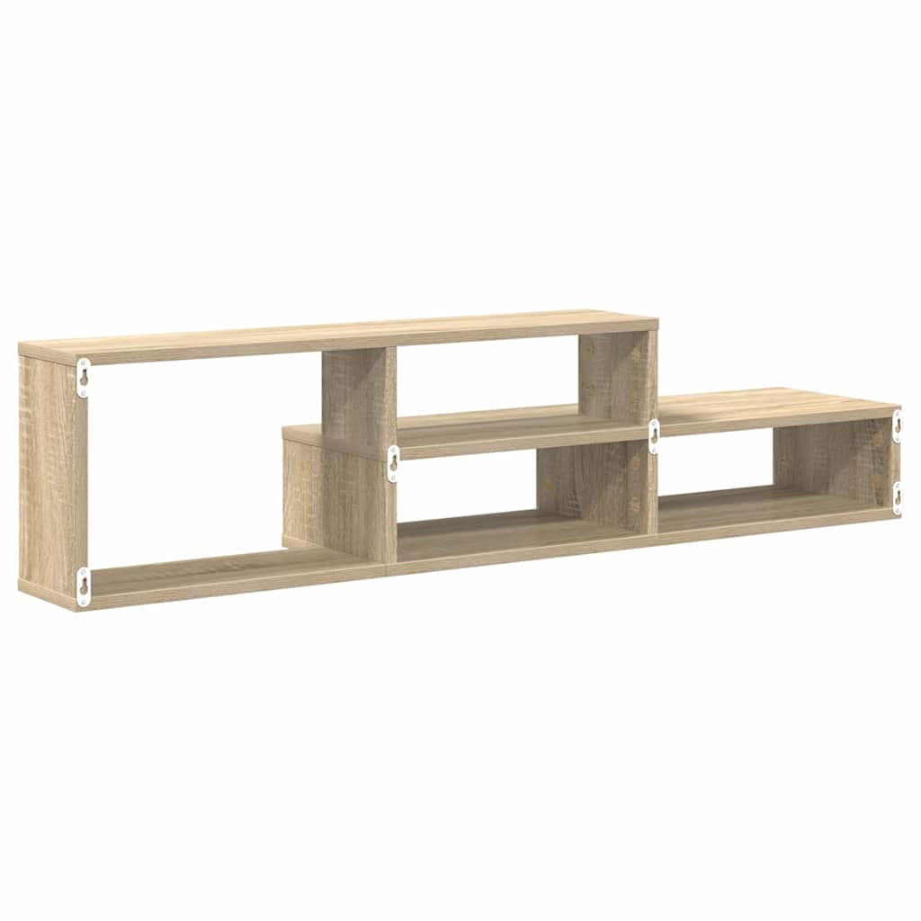 SupportoperTVaparete 120x25x28,5cm Legno multistrato