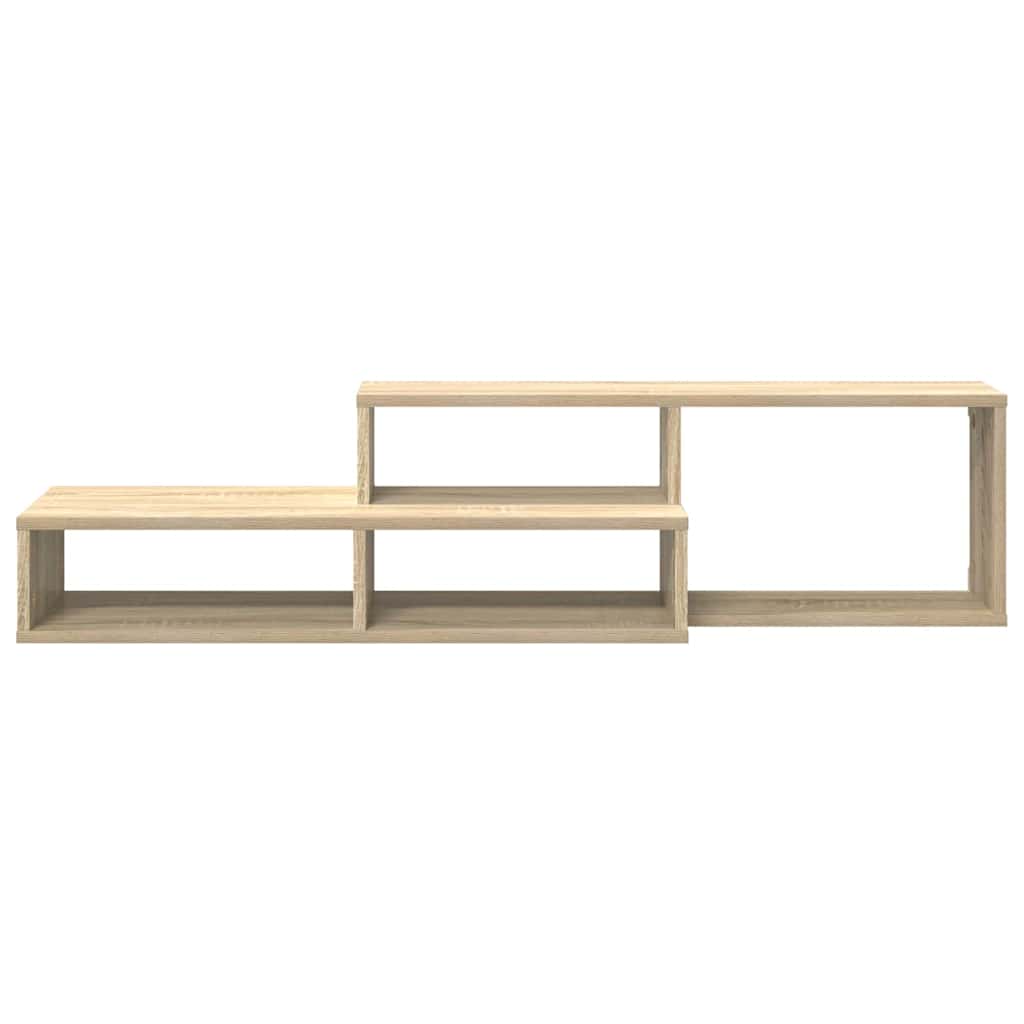 SupportoperTVaparete 120x25x28,5cm Legno multistrato