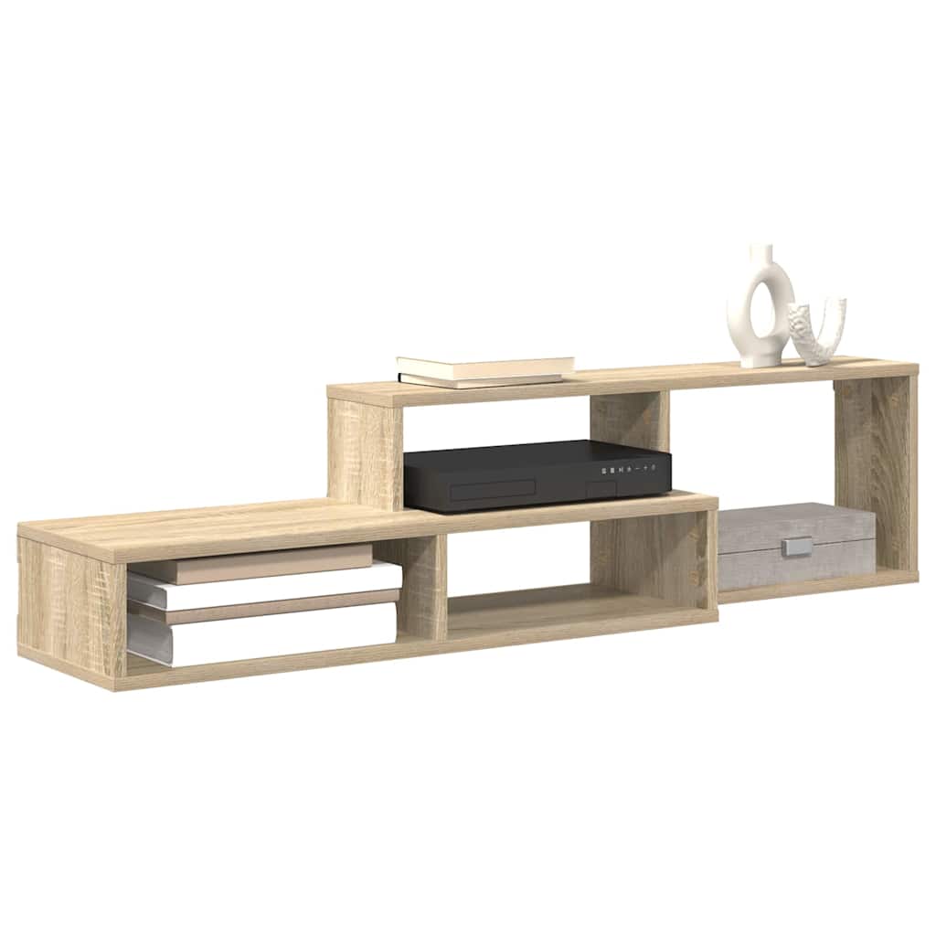 SupportoperTVaparete 120x25x28,5cm Legno multistrato