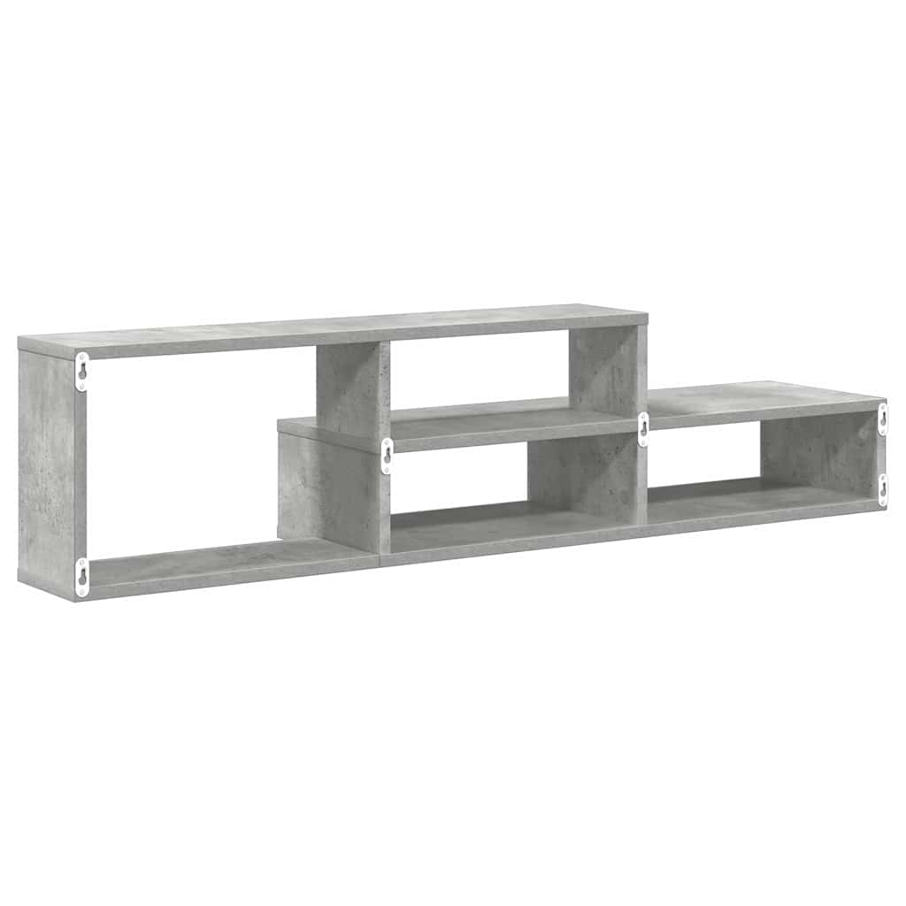 SupportoperTVaparete 120x25x28,5cm Legno multistrato