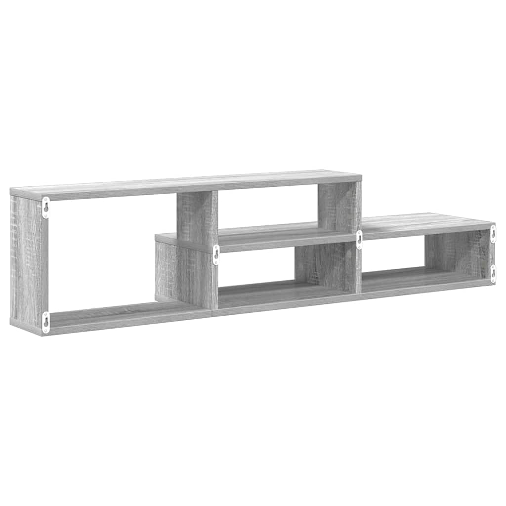 SupportoperTVaparete 120x25x28,5cm Legno multistrato