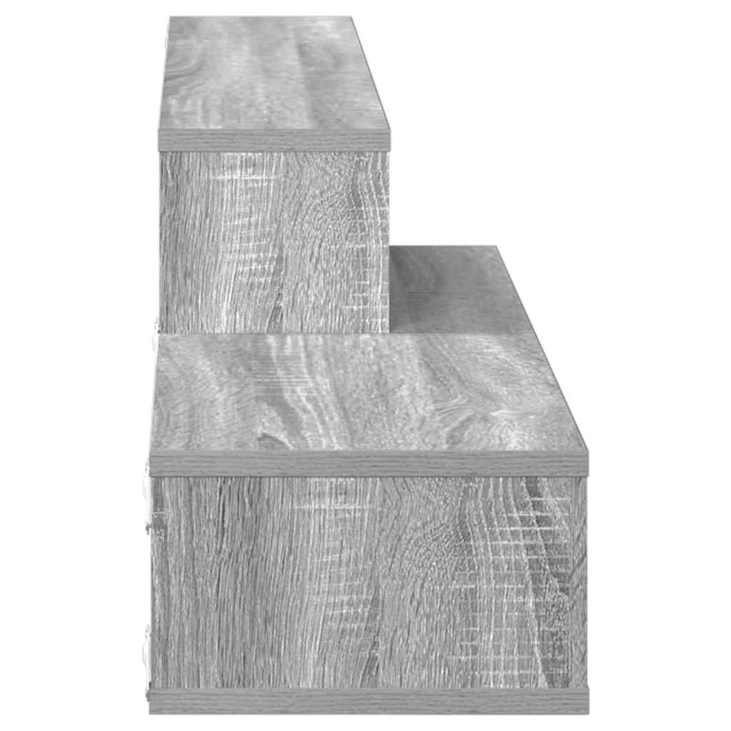 SupportoperTVaparete 120x25x28,5cm Legno multistrato