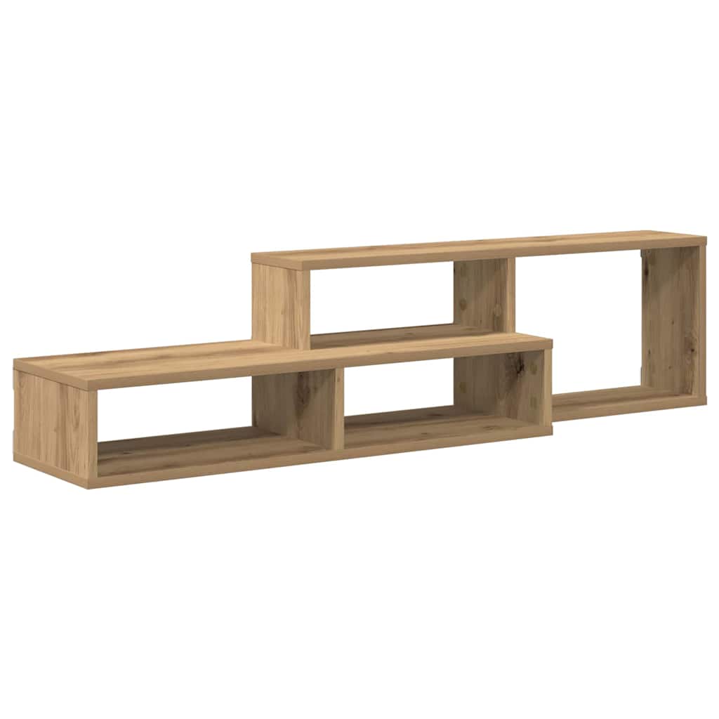 SupportoperTVaparete 120x25x28,5cm Legno multistrato