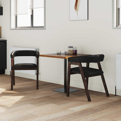 Sedie da pranzo 2 pcs Marrone Chiaro 54 x 57 x 73 cm