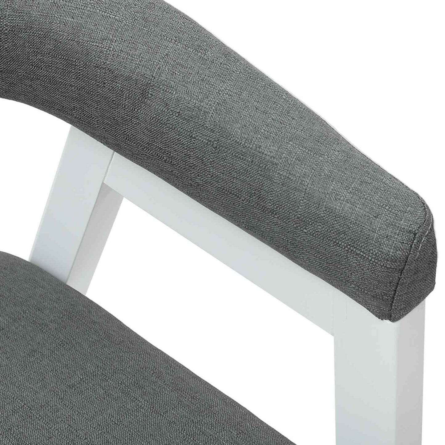 Sedie da pranzo 2 pcs Bianco 54 x 57 x 73 cm