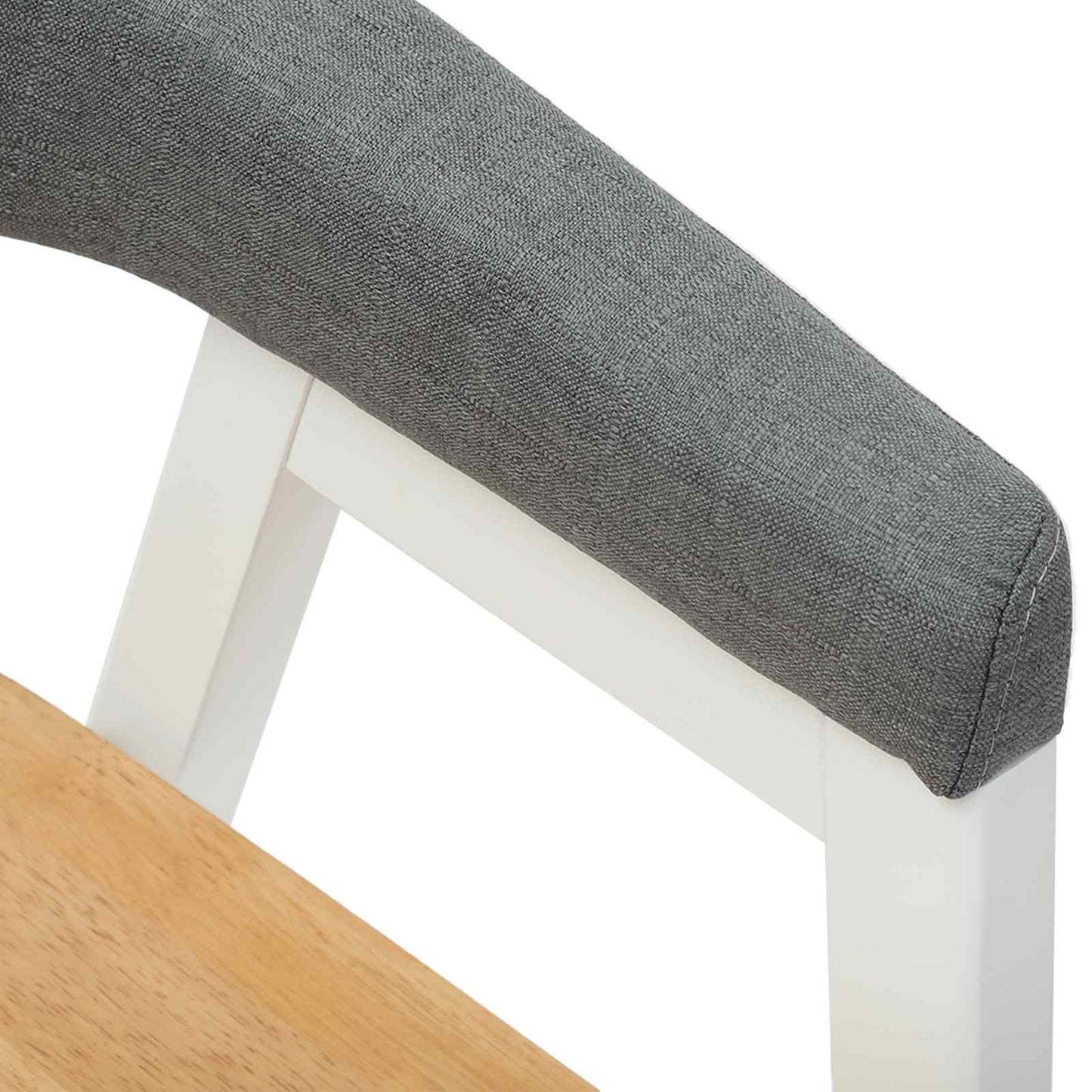 Sedie da pranzo 2 pcs Bianco 54 x 57 x 73 cm