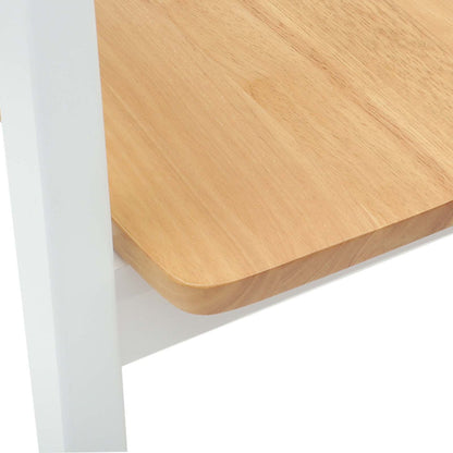 Sedie da pranzo 2 pcs Bianco 54 x 57 x 73 cm