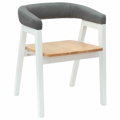 Sedie da pranzo 2 pcs Bianco 54 x 57 x 73 cm