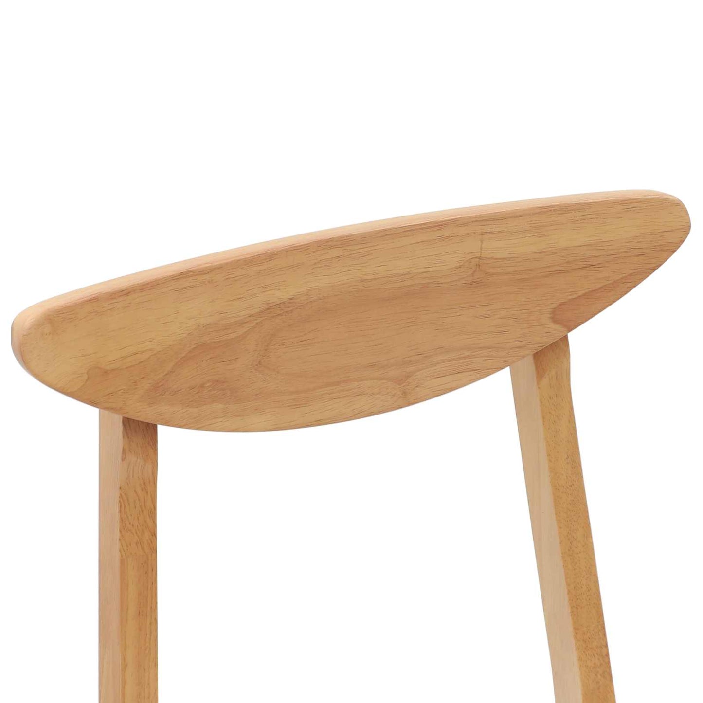 Sedie da pranzo 2 pcs Naturale 42 x 47.5 x 81 cm