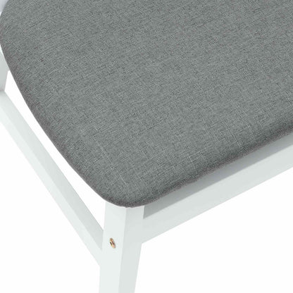 Sedie da pranzo 2 pcs Bianco 42 x 47.5 x 81 cm