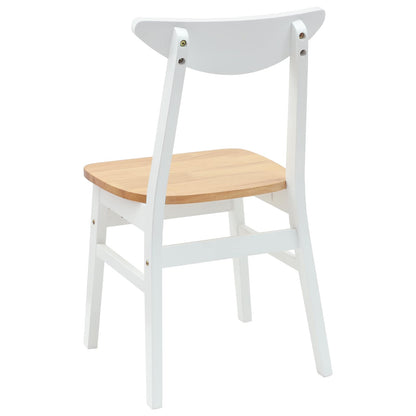 Sedie da pranzo 2 pcs Bianco 42 x 47.5 x 81 cm
