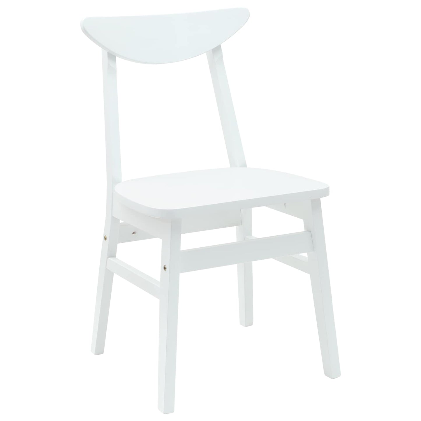 Sedie da pranzo 2 pcs Bianco 42 x 47.5 x 81 cm