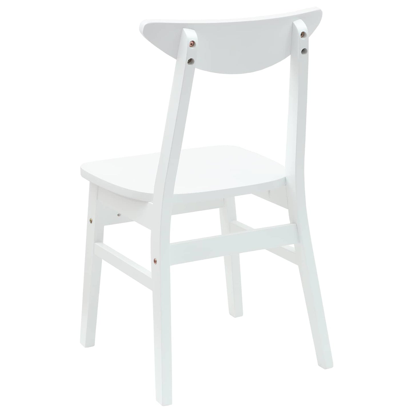 Sedie da pranzo 2 pcs Bianco 42 x 47.5 x 81 cm