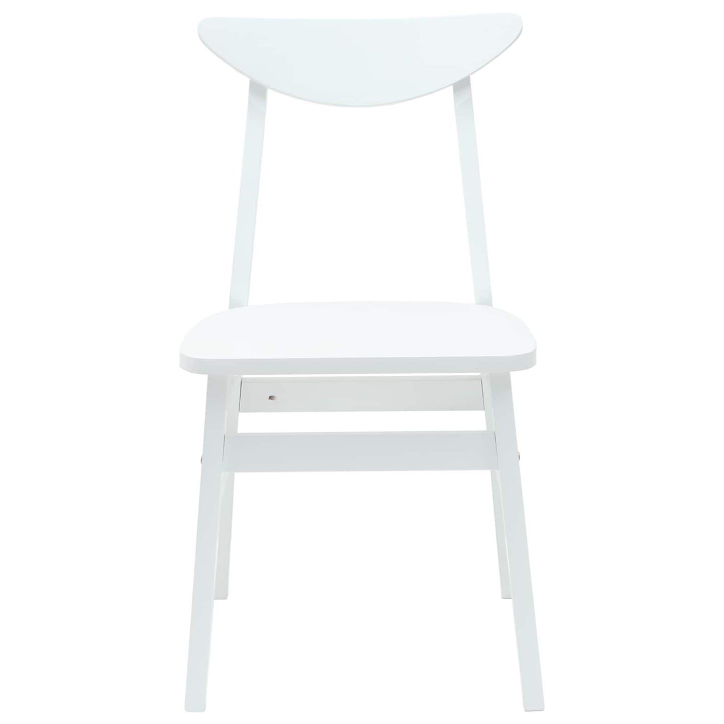 Sedie da pranzo 2 pcs Bianco 42 x 47.5 x 81 cm