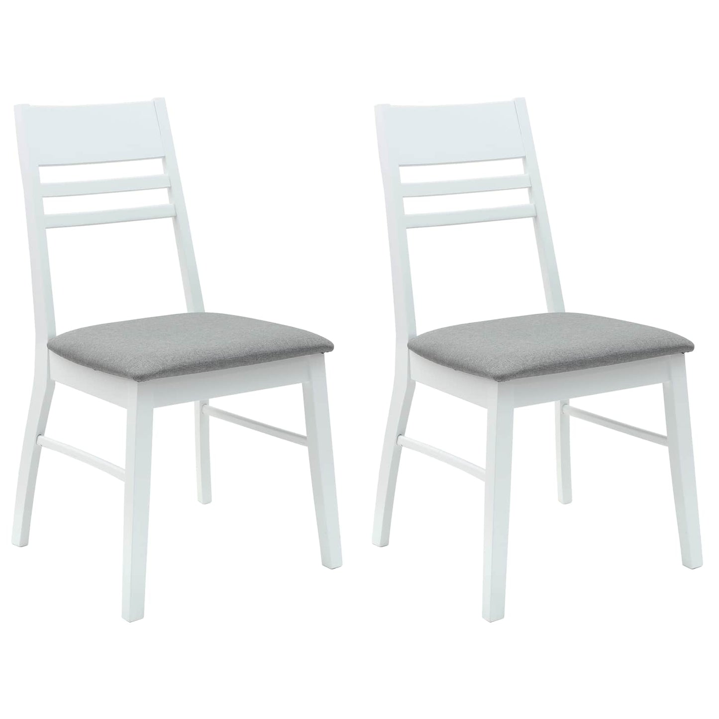 Sedie da pranzo 2 pcs Bianco 43 x 54 x 89 cm | homemem39