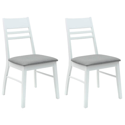 Sedie da pranzo 2 pcs Bianco 43 x 54 x 89 cm | homemem39