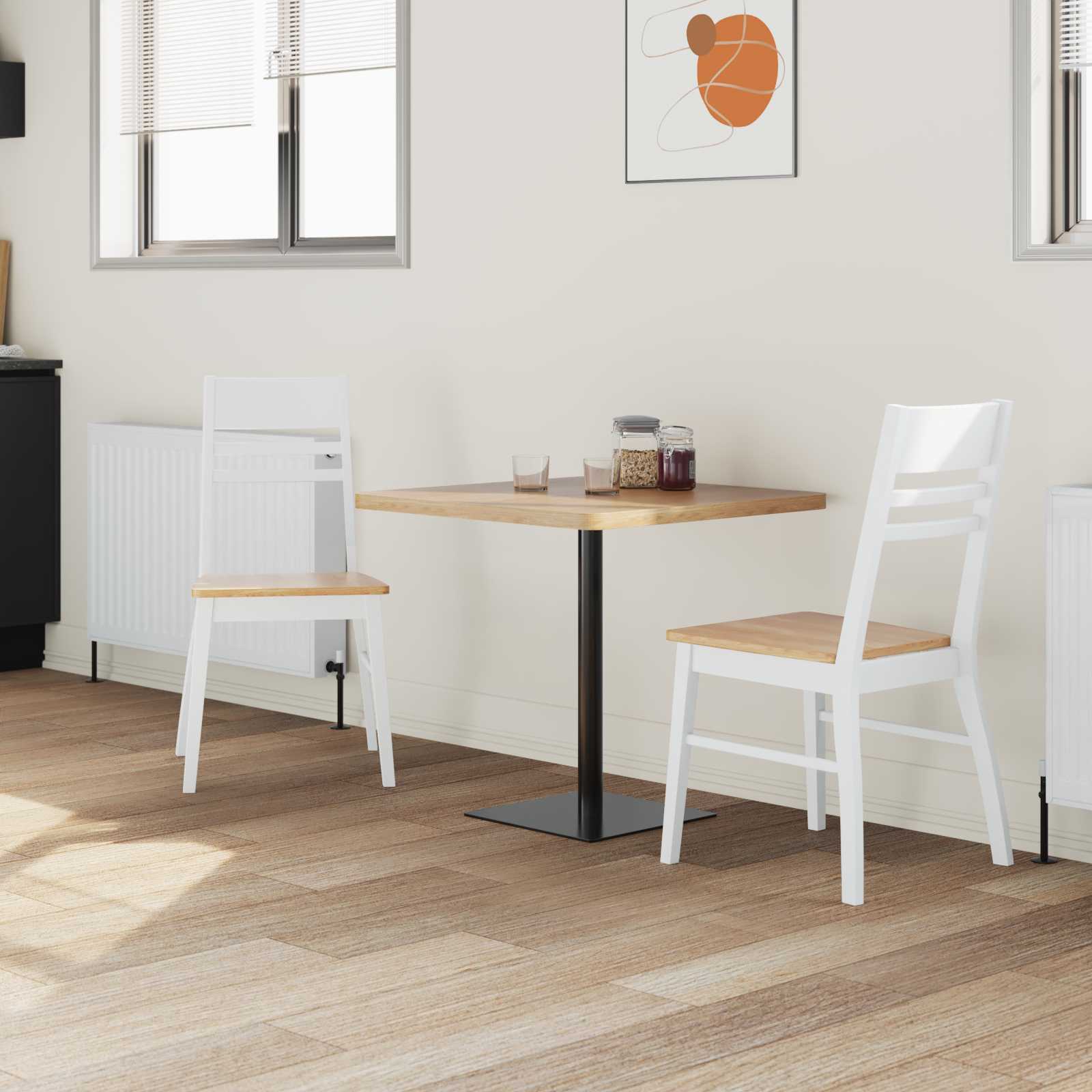 Sedie da pranzo 2 pcs Bianco 43 x 54 x 89 cm | homemem39