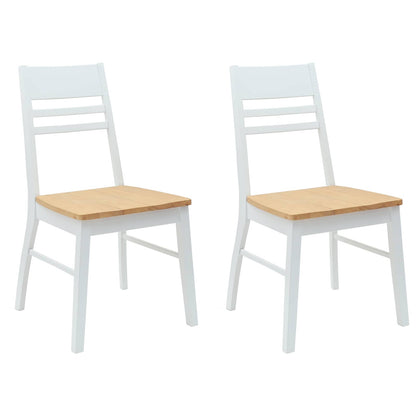Sedie da pranzo 2 pcs Bianco 43 x 54 x 89 cm | homemem39