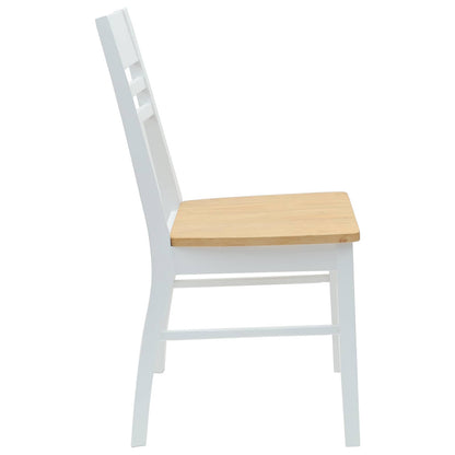 Sedie da pranzo 2 pcs Bianco 43 x 54 x 89 cm | homemem39