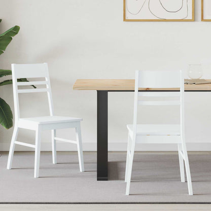 Sedie da pranzo 2 pcs Bianco 43 x 54 x 89 cm | homemem39