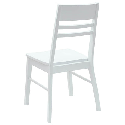 Sedie da pranzo 2 pcs Bianco 43 x 54 x 89 cm | homemem39