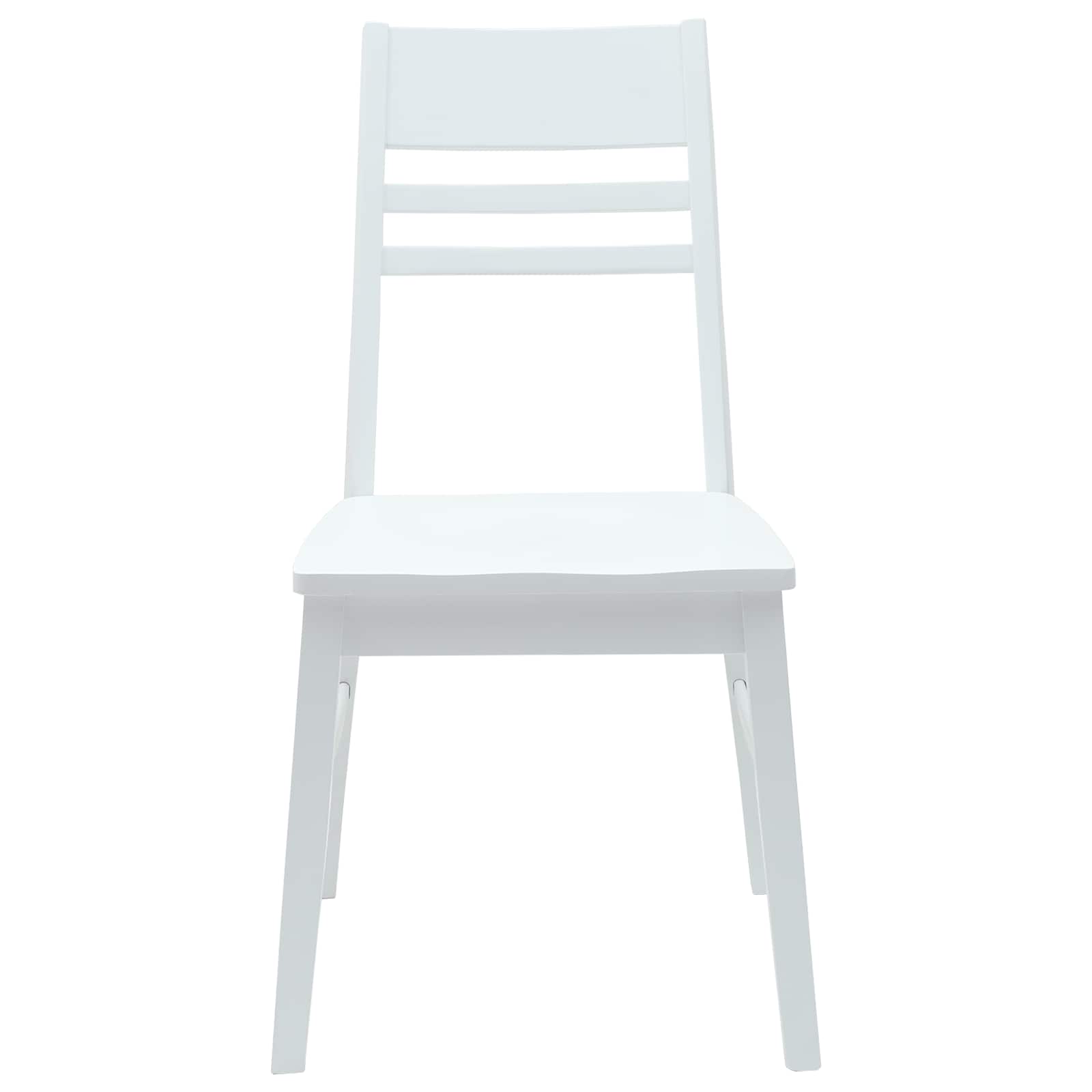 Sedie da pranzo 2 pcs Bianco 43 x 54 x 89 cm | homemem39