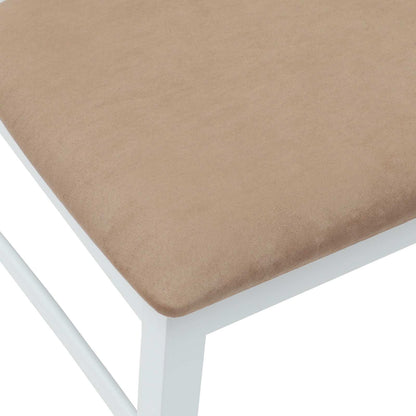 Sedie da pranzo 2 pcs Bianco 43 x 54 x 89 cm | homemem39