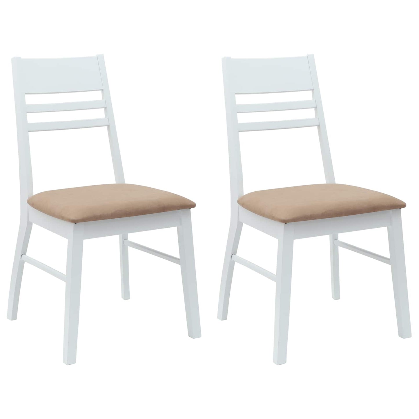 Sedie da pranzo 2 pcs Bianco 43 x 54 x 89 cm | homemem39