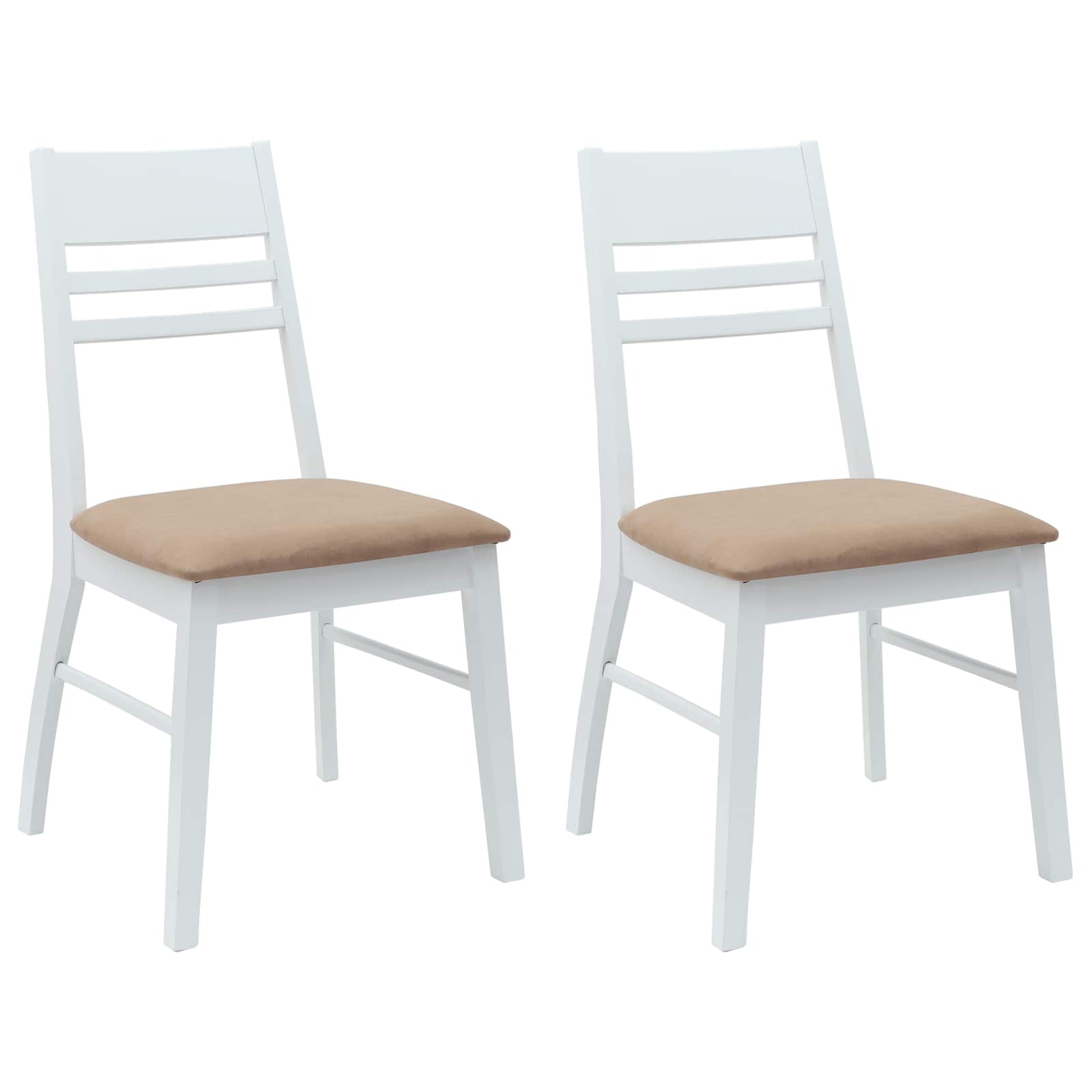 Sedie da pranzo 2 pcs Bianco 43 x 54 x 89 cm | homemem39