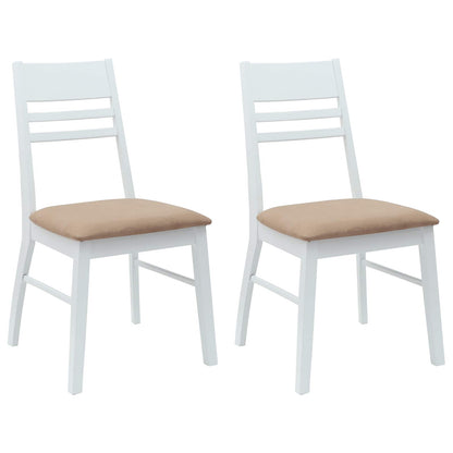 Sedie da pranzo 2 pcs Bianco 43 x 54 x 89 cm | homemem39