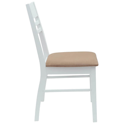 Sedie da pranzo 2 pcs Bianco 43 x 54 x 89 cm | homemem39