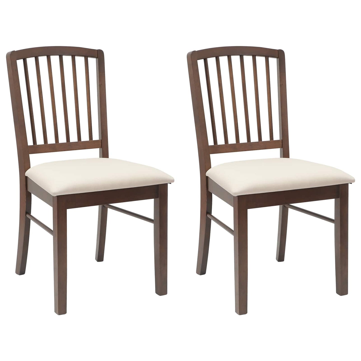 Sedie da pranzo 2 pcs Marrone Chiaro 50 x 52,5 x 91 cm | homemem39