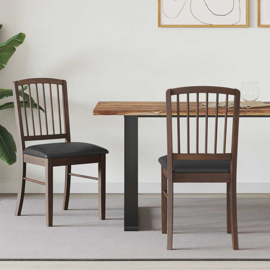 Sedie da pranzo 2 pcs Marrone Chiaro 50 x 52,5 x 91 cm | homemem39